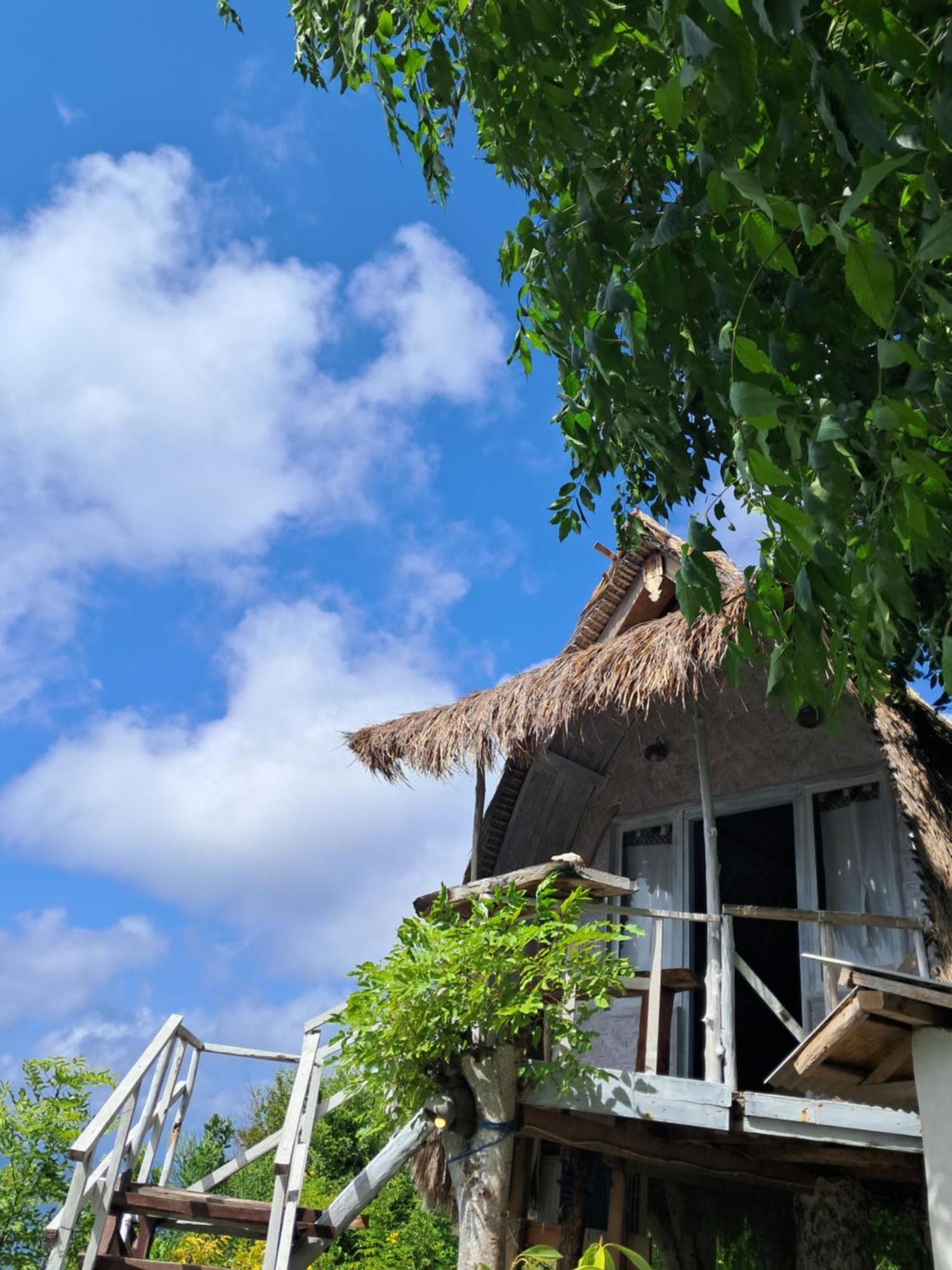 Eco-Tourist Dreamstay Treehouse Tanglad Exterior foto